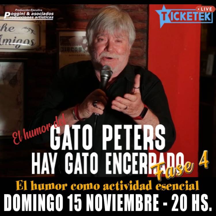 GATO PETERS . Hay Gato Encerrado.